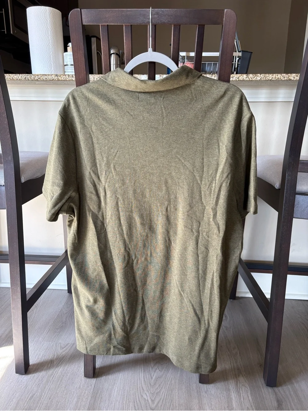 NWT Banana Republic Men's Olive Polo Shirt with Tag